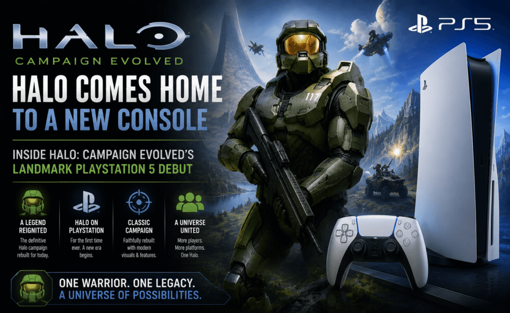 Halo Comes Home to a New Console: Inside Halo: Campaign Evolved's Landmark PlayStation 5 Debut